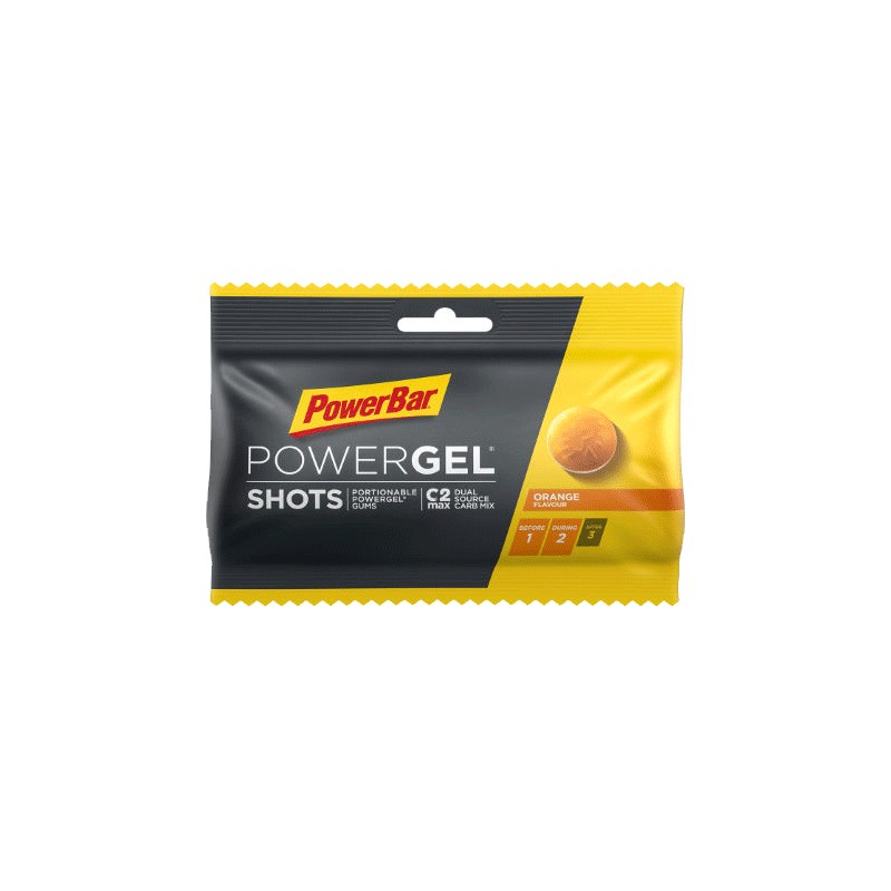 Powerbar shots/vingummi orange